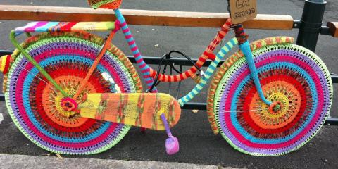 Glad cykel