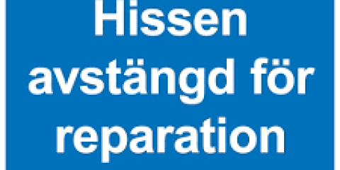 Hiss avstängd