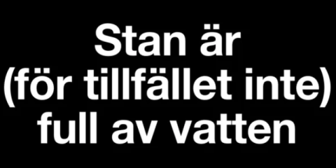 Vattenbrist