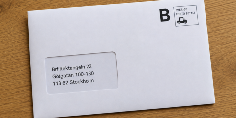Brev till Brf Rektangeln 22